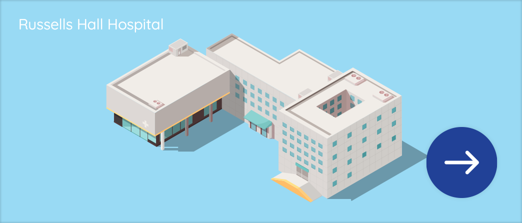 Russells Hall Hospital illustration