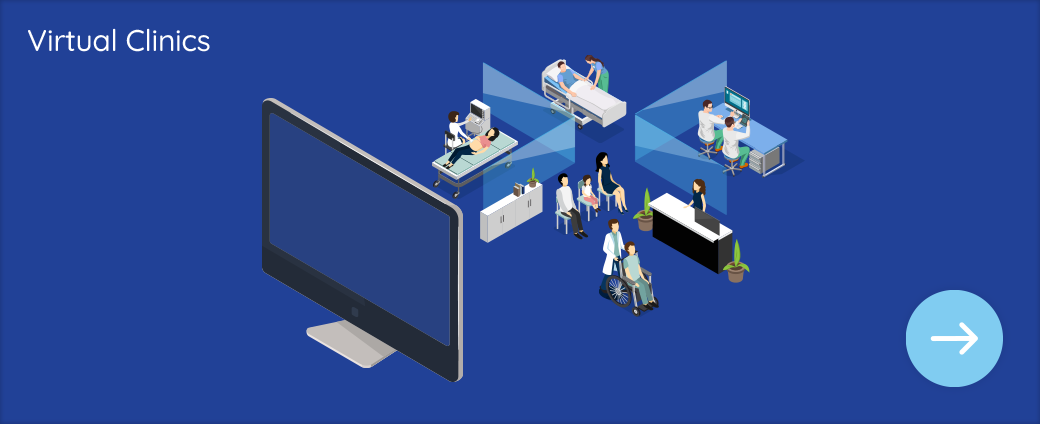 Virtual clinics illustration