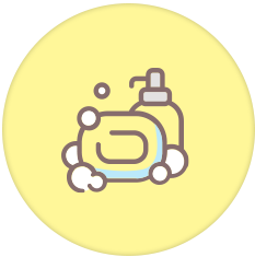 Wash hands illustration